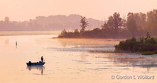 Sunrise Fisher_25834.jpg - Photographed along the Rideau Canal Waterway near Smiths Falls, Ontario, Canada.